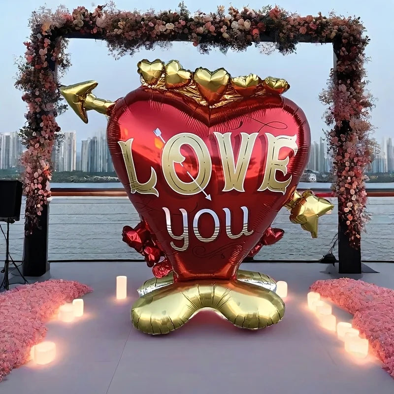 Ballon Cupidon Saint-Valentin